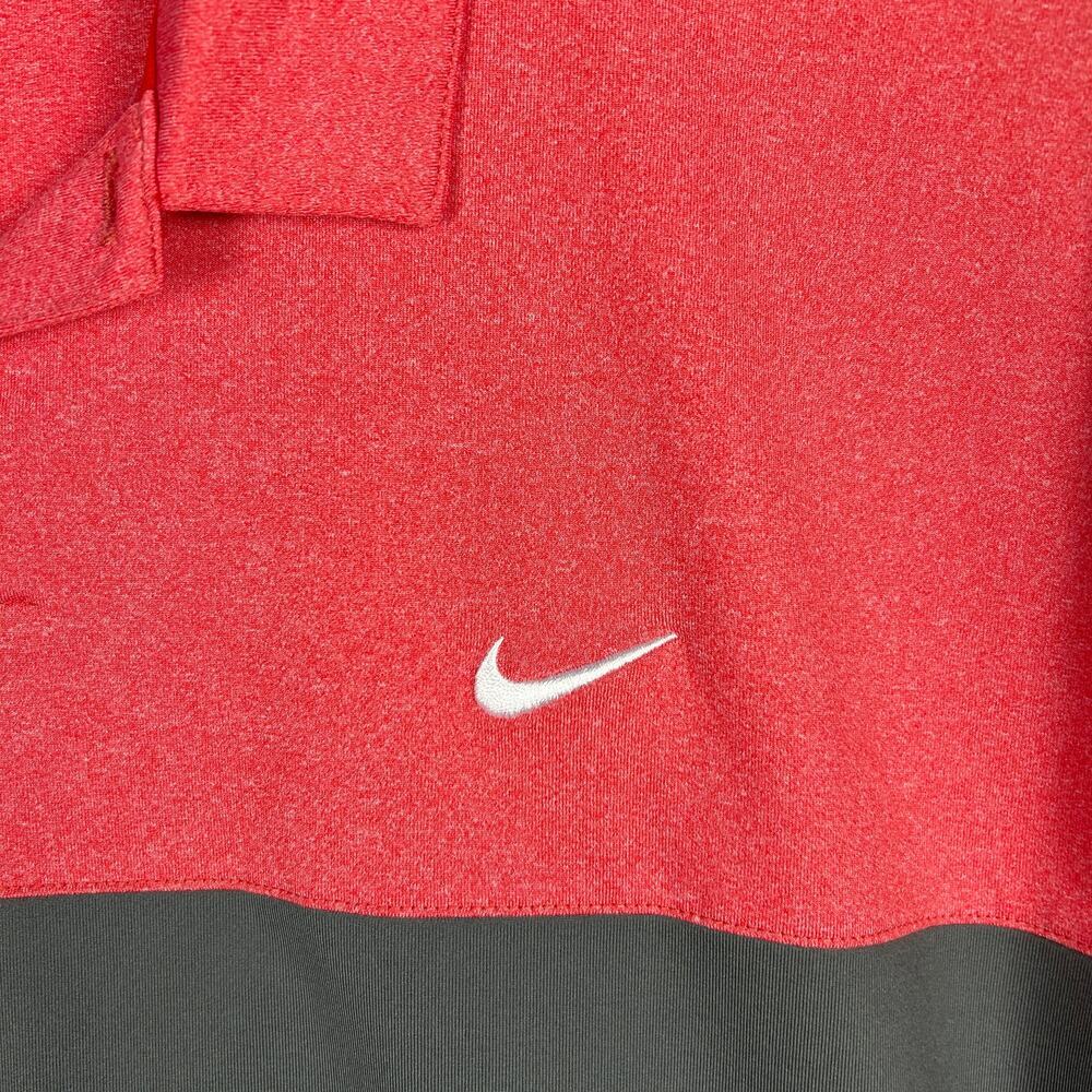 Nike Golf Men’s Dri-FIT Polo Shirt - Disney Mickey Mouse - Pink & Gray - Size XL - Picture 5 of 10